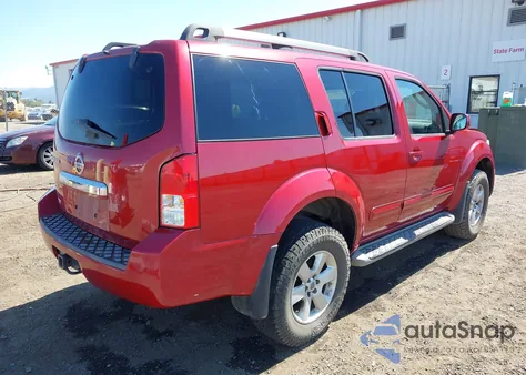 2012 Nissan Pathfinder Sv z USA, uszkodzony, nr VIN 5N1AR1NB4CC616633